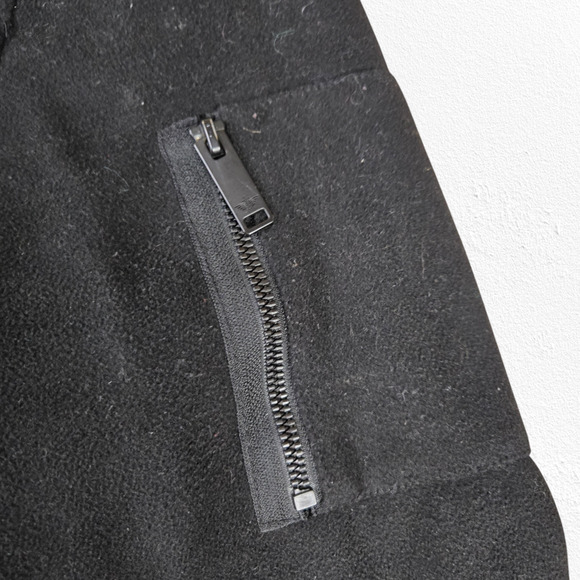 Dockers Black Insulated Mock Neck Full Zip Heavy Winter Jacket Size Medium - Picture 4 of 10